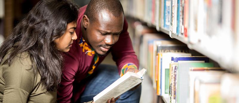 Students in Library